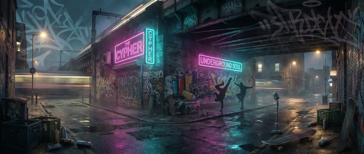 蓝莓tv - 城市街头文化夜景