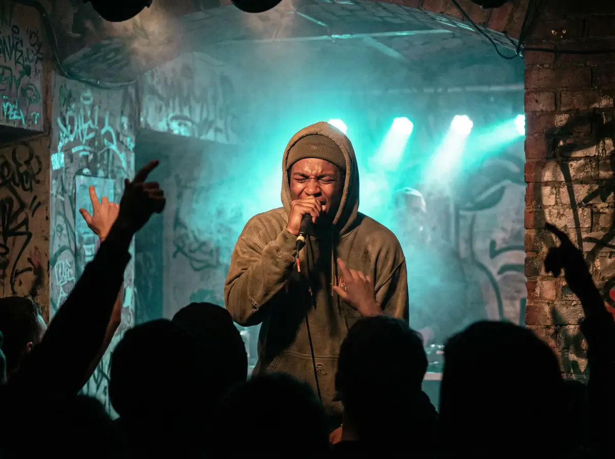 蓝莓tv - 地下说唱表演